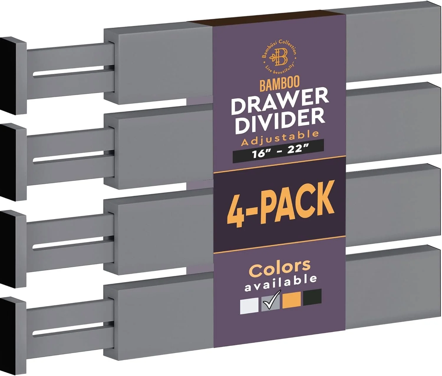 Adjustable Drawer Dividers