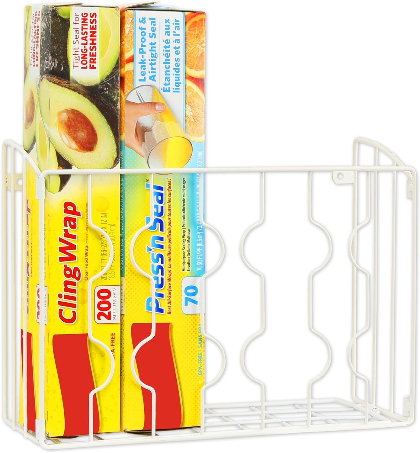 Organization for Ziploc Baggies & Cling Wrap