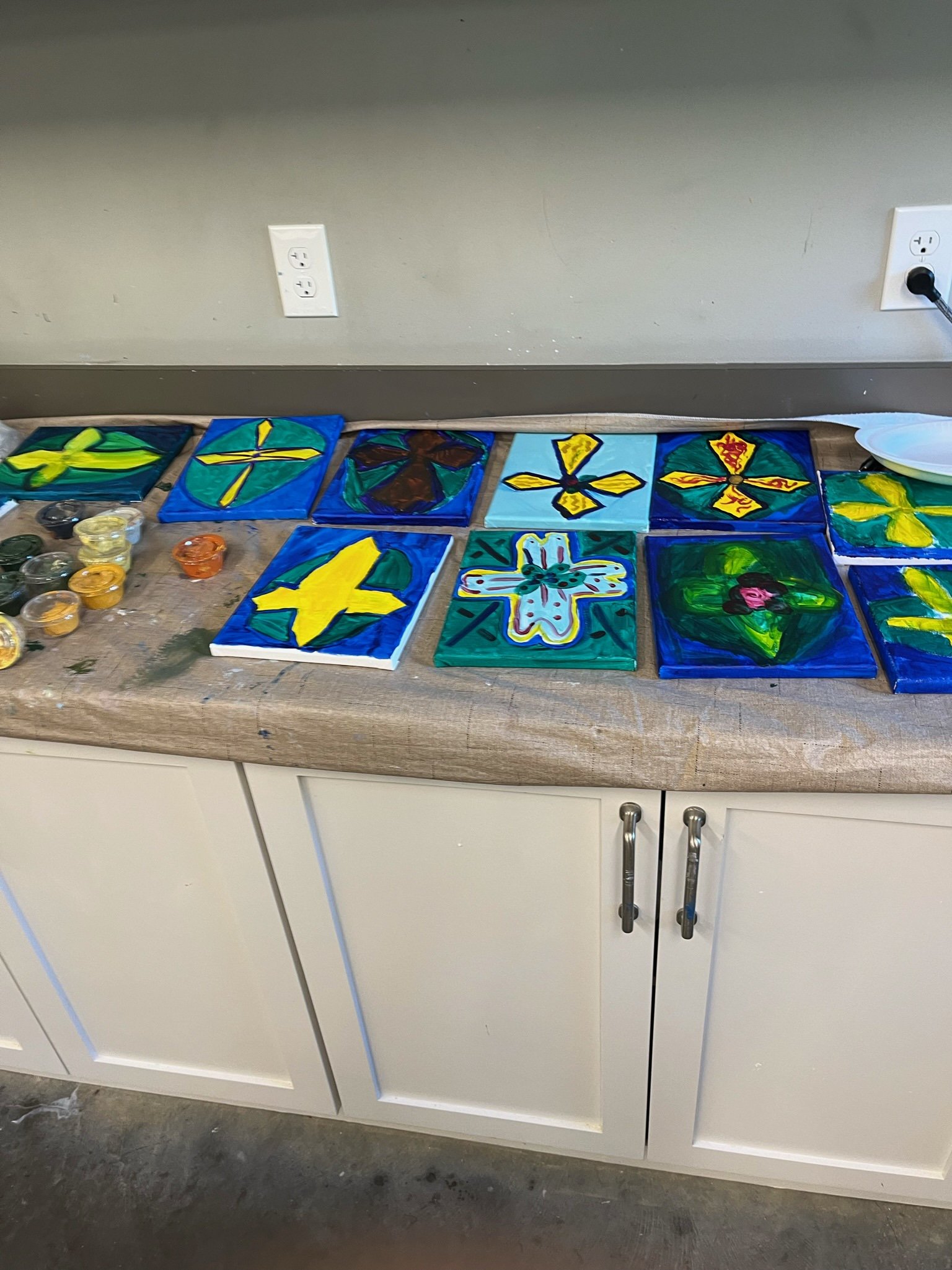 Finished art work from the rancher's