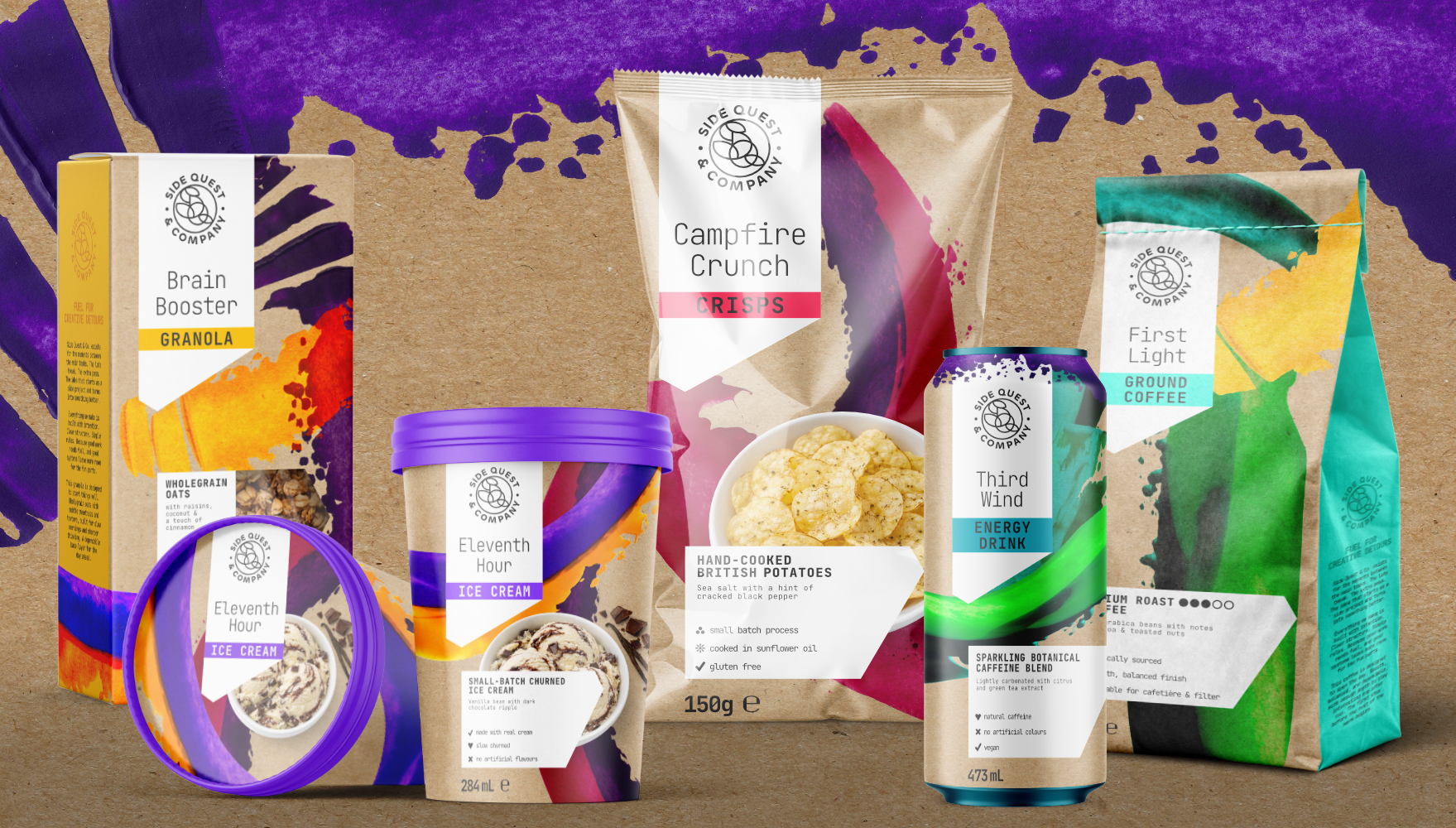 Arrangement of Product Mockups