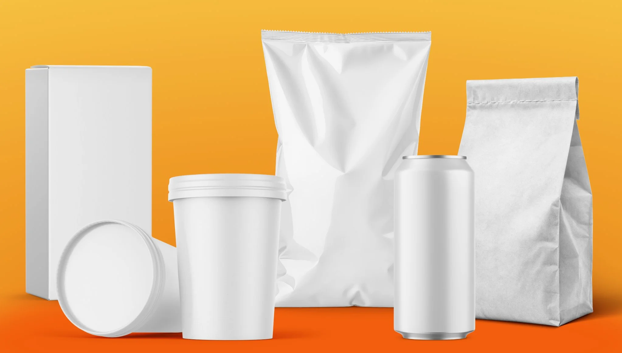 Arrangement of Product Mockups