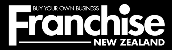 Text-based graphic with bold lettering that says 'Buy Your Own Business Franchise New Zealand'