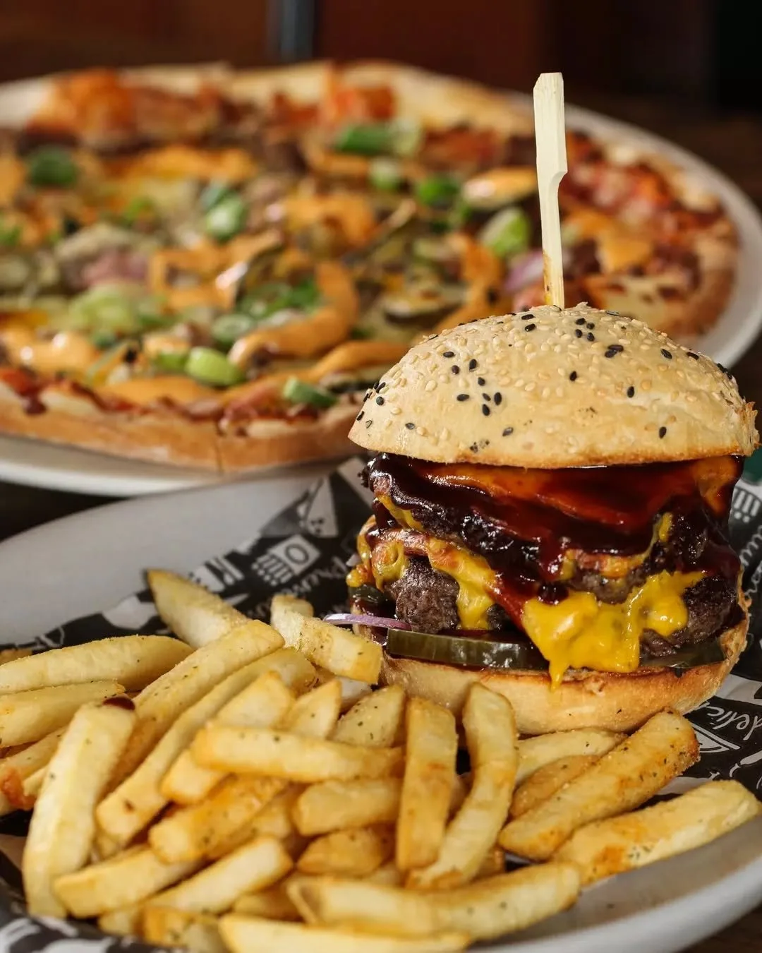 Takeaway tastes better in Feb! 💥

All February, order any two takeaway pizzas and get FREE garlic bread. Plus, every takeaway order ~ pizza, burger, or pasta - goes in the draw to win a $100 venue voucher. 🙌

Call (02) 6372 6726 to order and let us