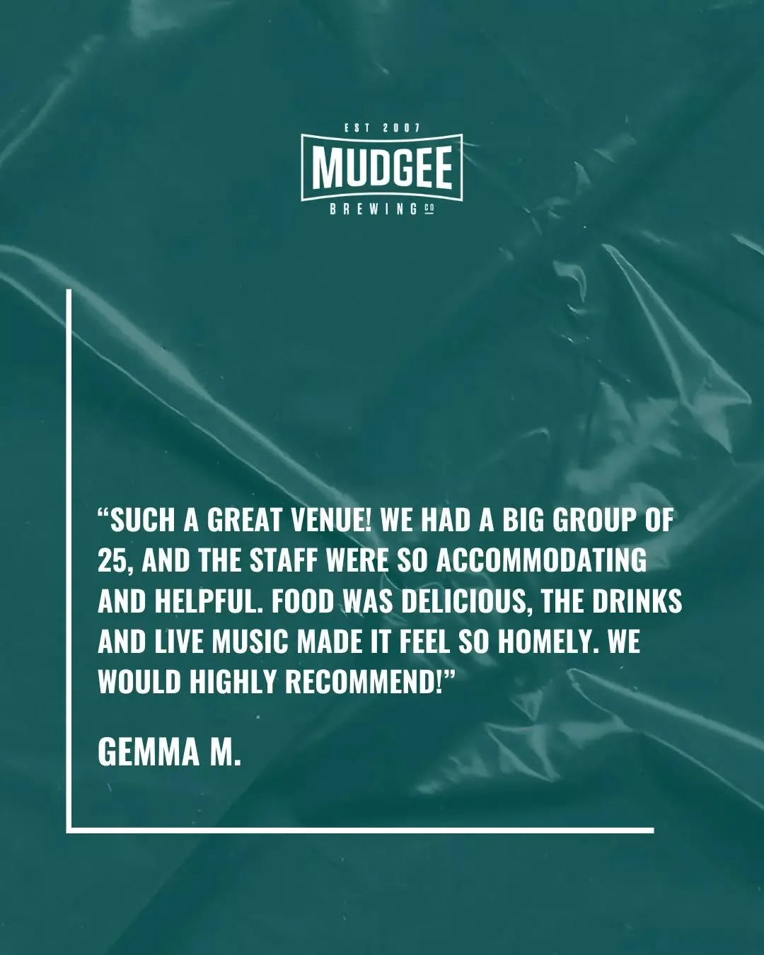Thank you Gemma for your kind words! 🍻

Don&rsquo;t just take our word for it 🍻

We&rsquo;re known for handling large groups quickly and smoothly &mdash; good food, cold beers and brewery vibes.

Planning a group? We can cater set menu options to s