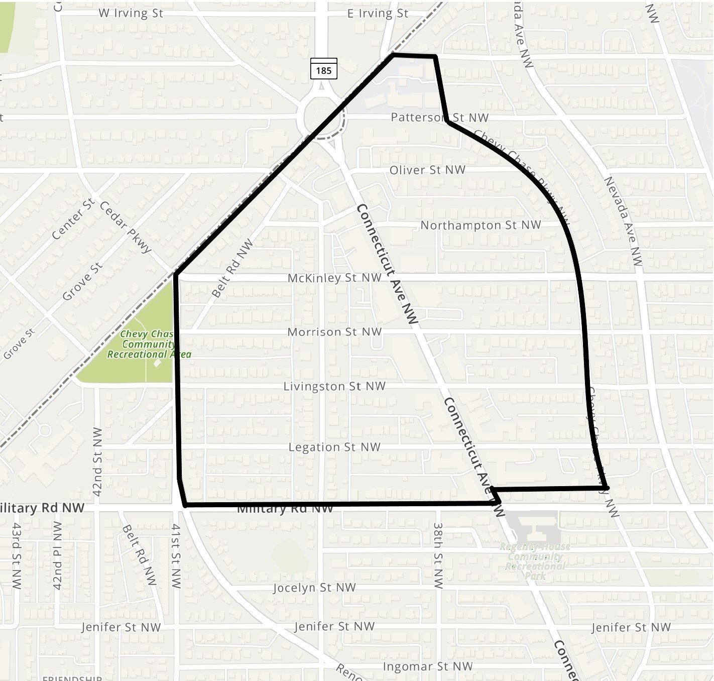 Map Page — Chevy Chase DC Conservancy