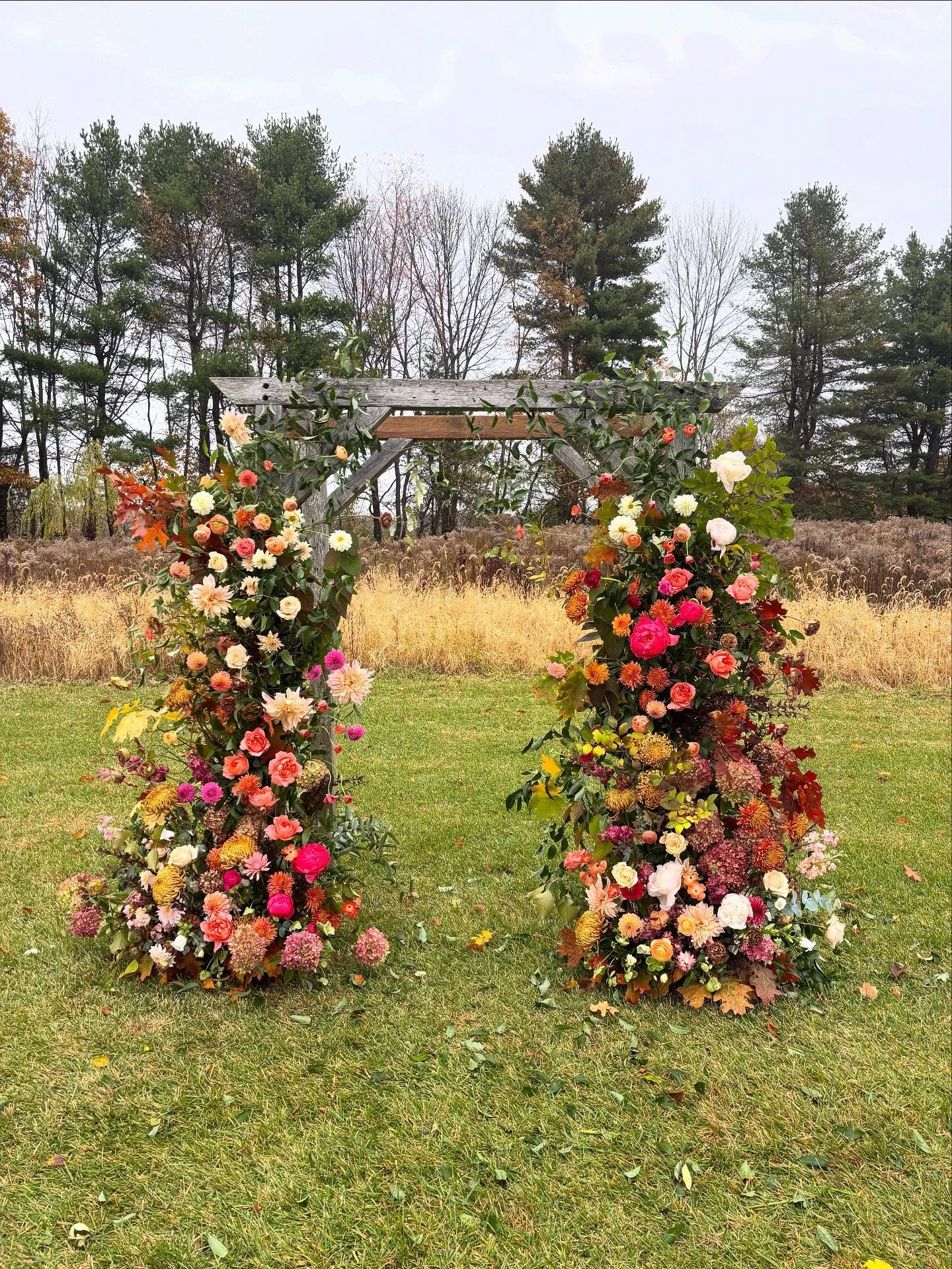 For H&amp;J in late October at @saltonstallfarm 🍂🌾✨