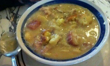 Ham Hocks And Lima Bean Soup