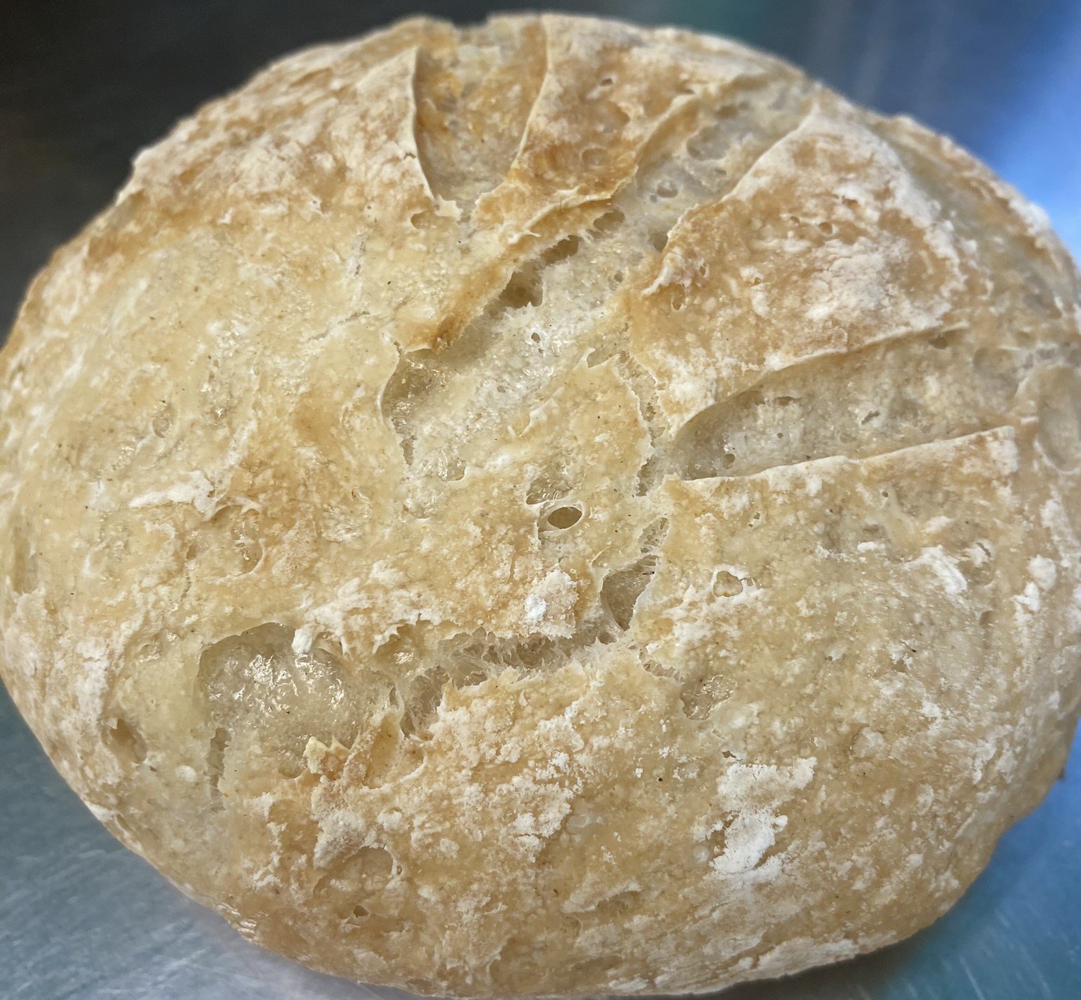 Gluten Free Rustic Round Bread