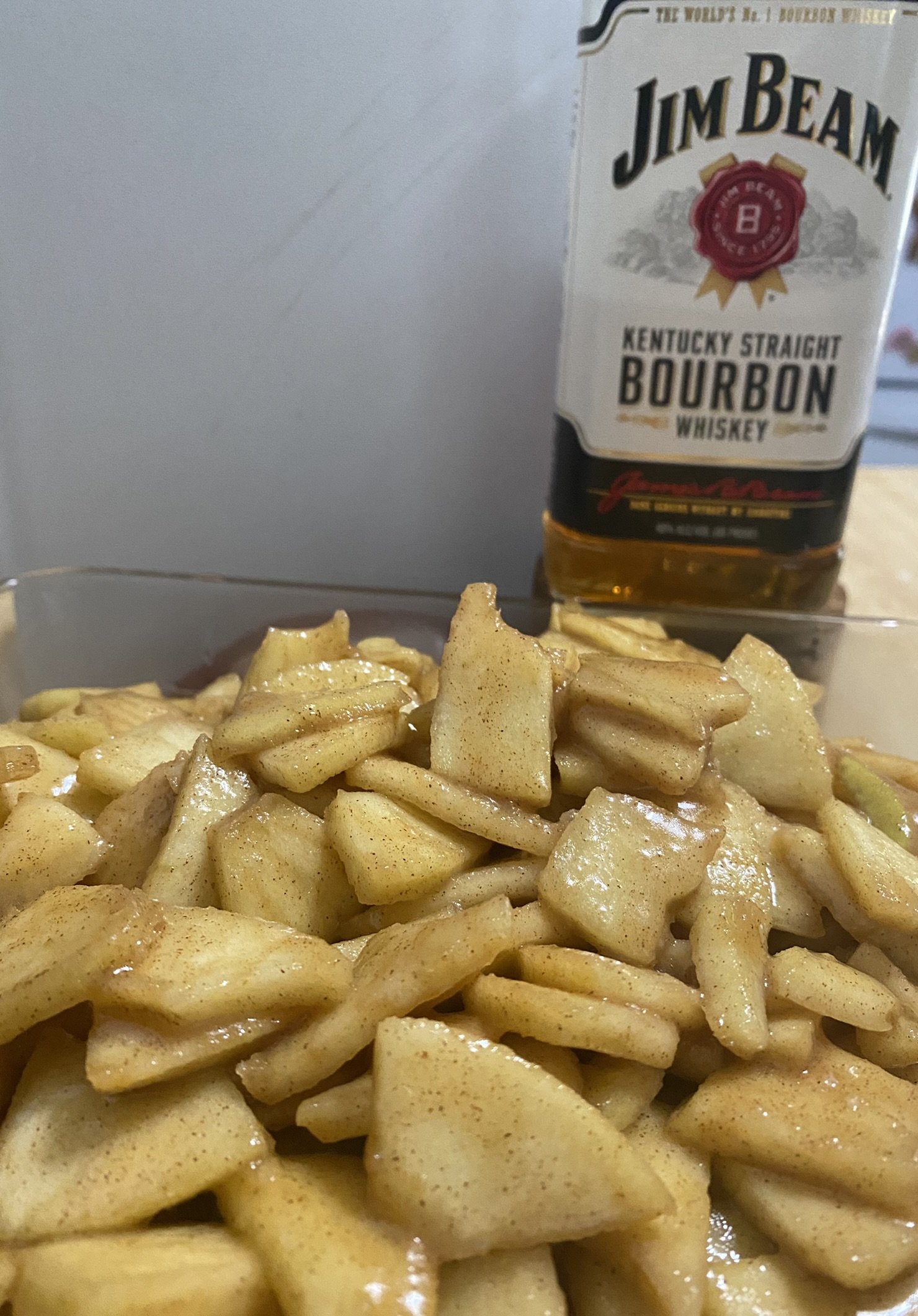 Apple Bourbon Pie Filling