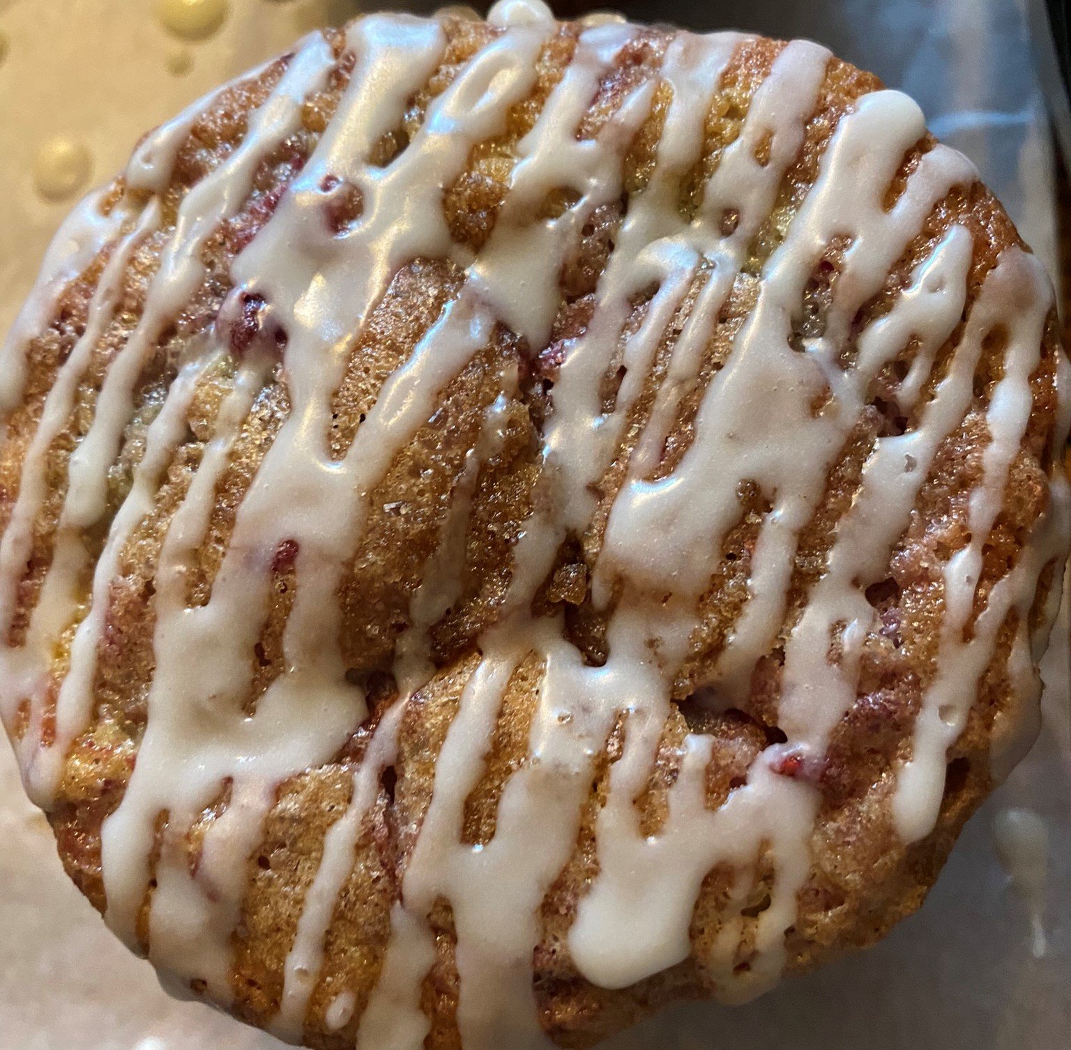 Raspberry Lemon Blast Muffin