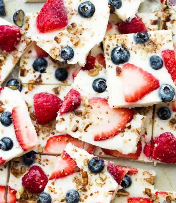 Frozen Yogurt Bark