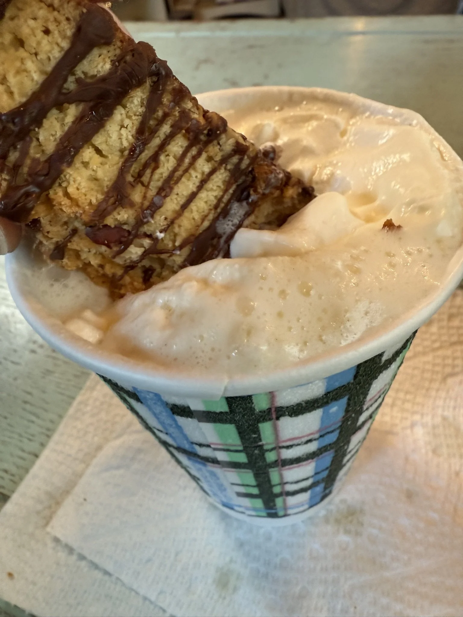 Biscotti And Pumpkin Spice Latte.JPEG