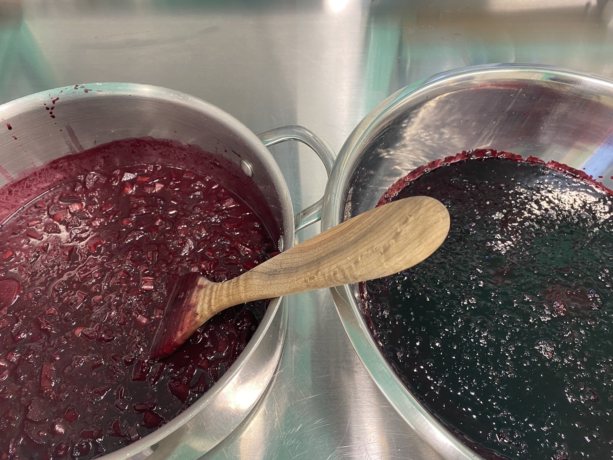 Raspberry Cranberry And Raspberry Rhubarb Pie Filling