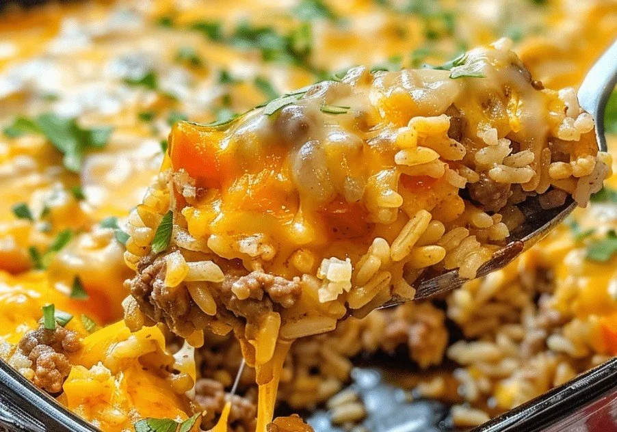Cheesy Rice And Beef Casserole.jpg
