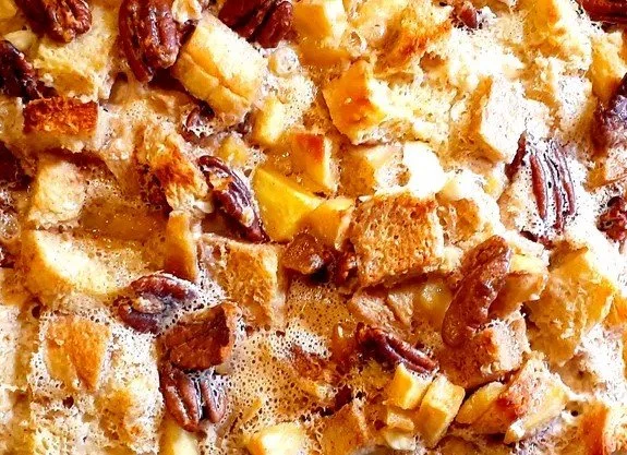 Cinnamon Roll Focaccia Strata