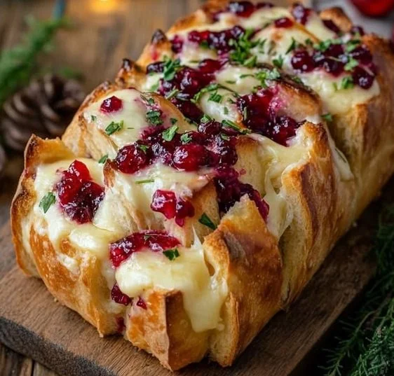 Cranberry Brie Sourdough Bread