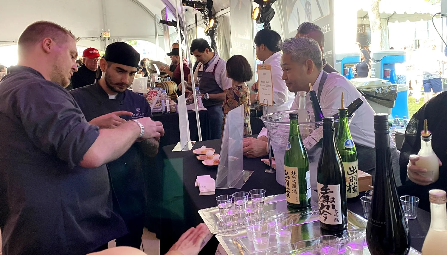 Japanese Sake and Cuisine Enchant Visitors in Chicago Gourmet