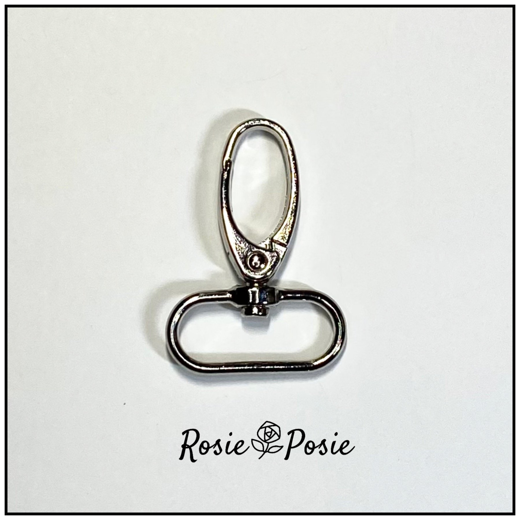 Swivel clips, Bag Hardware, Strap clip, Oval strap connector, rose gold,  silver, gun metal, antique — Rosie Posie