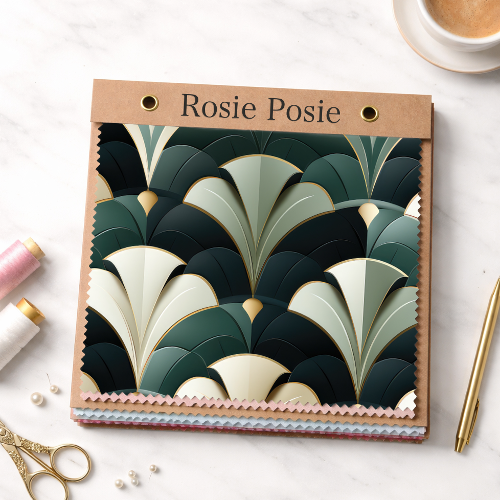 Art Deco Green