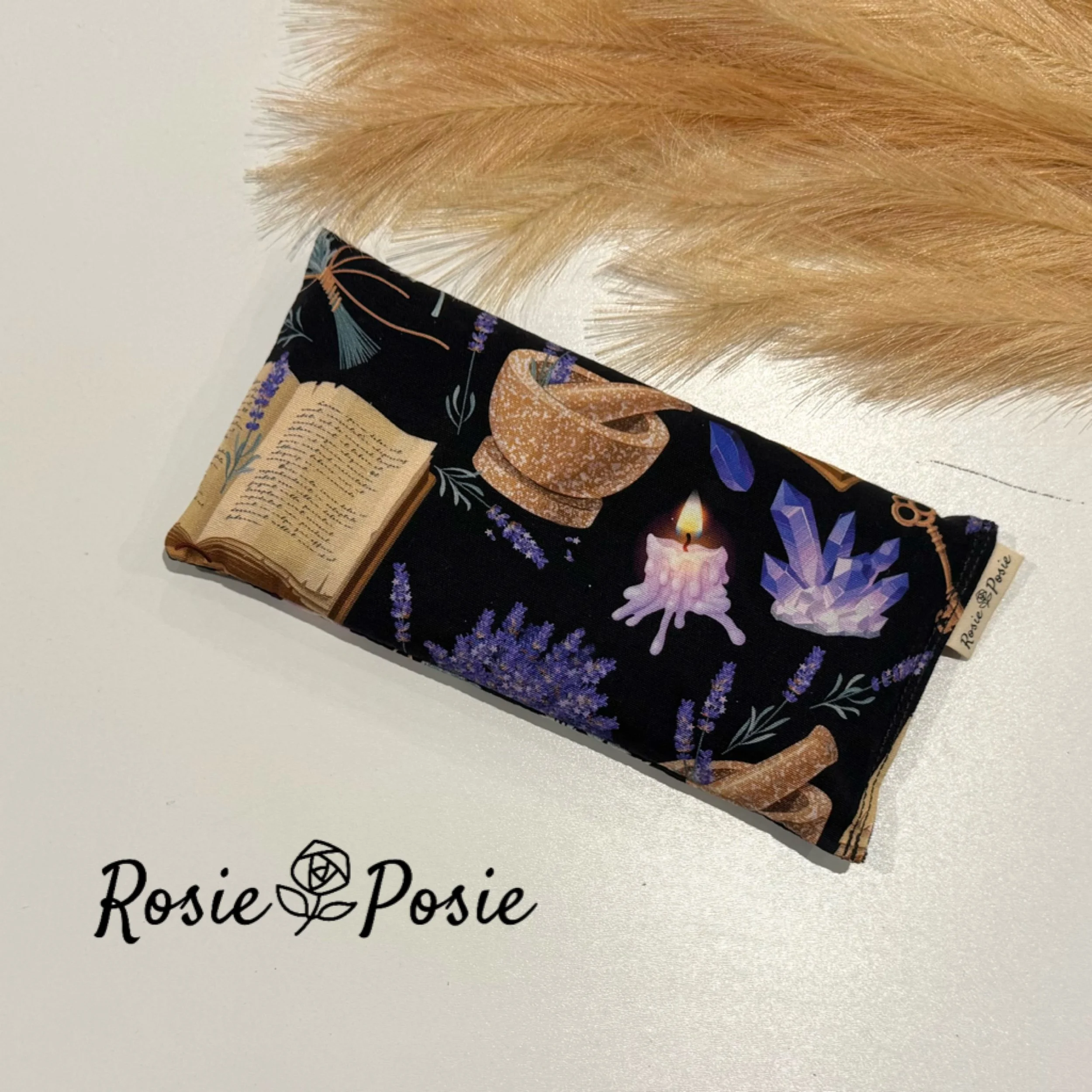 HEAT PACK ~ SMALL ~ CRYSTALS & LAVENDER