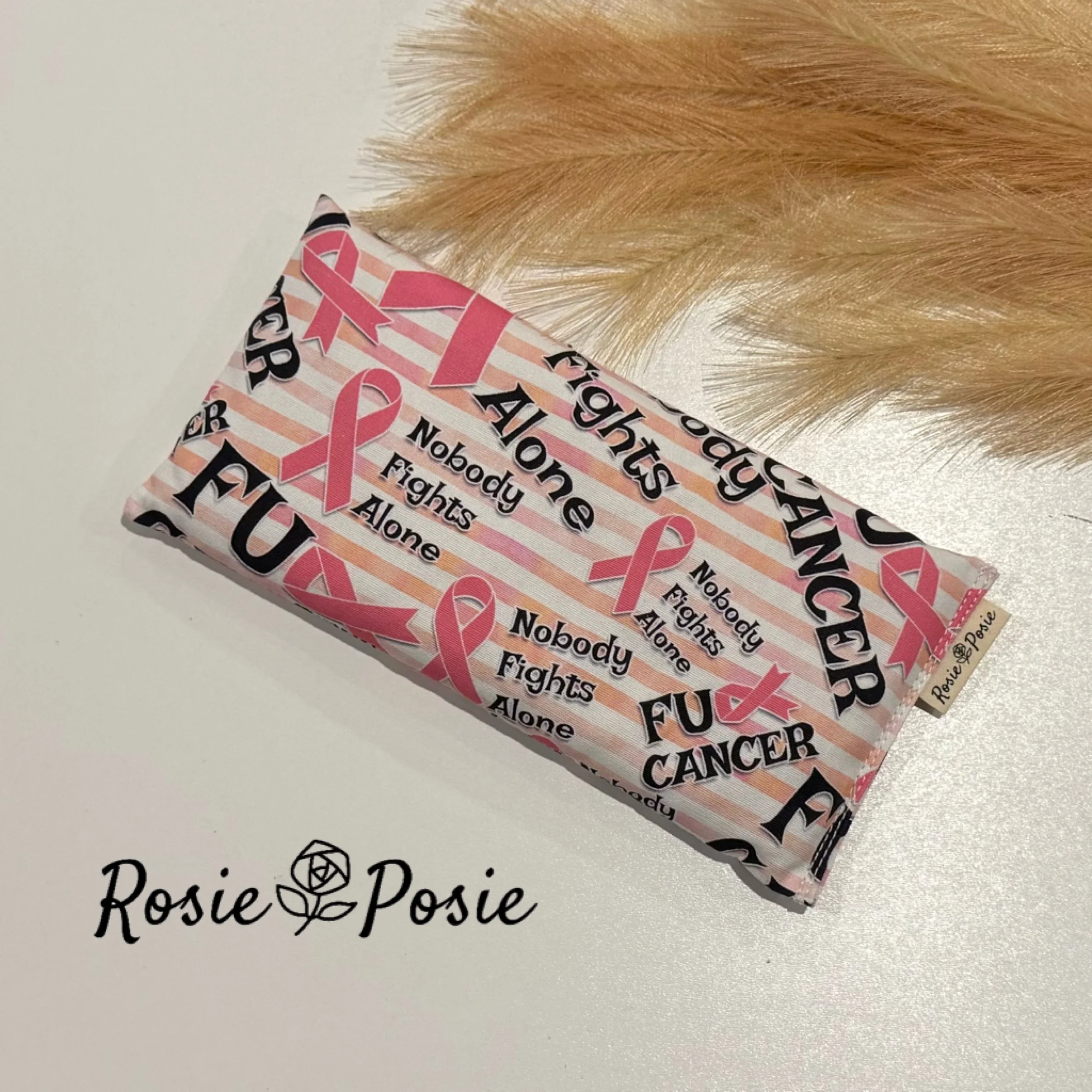 HEAT PACK ~ SMALL ~ FUCK CANCER_PINK