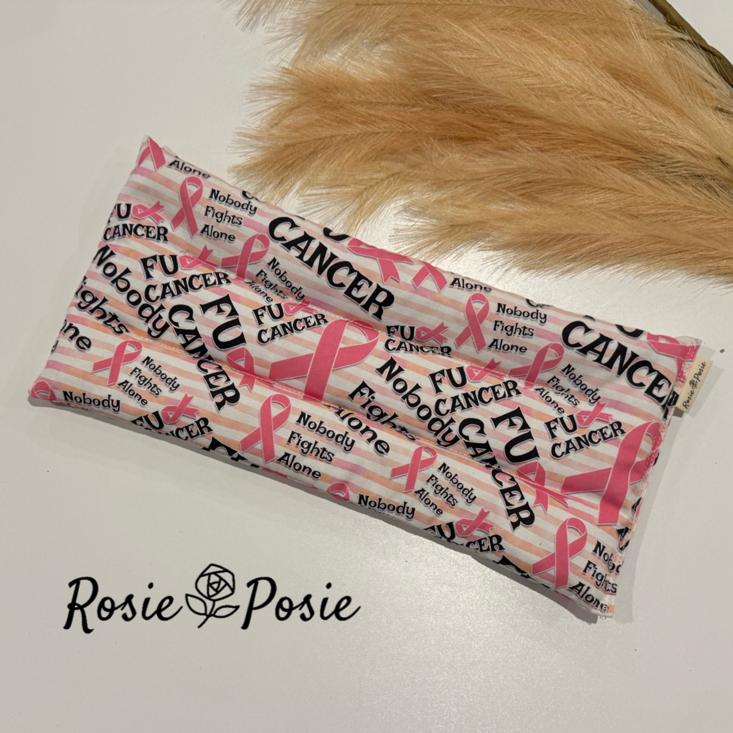 HEAT PACK ~ LARGE ~ FUCK CANCER_PINK