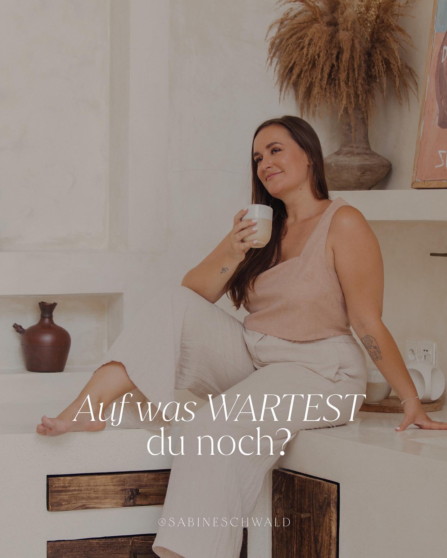 Auf was wartest du noch? 💫

So oft warten wir drauf, bis unser Business endlich erfolgreich ist.

𓆃 Bis unsere Reichweite gro&szlig; genug ist.
𓆃 Bis wir endlich die richtigen Kunden erreichen.
𓆃 Bis wir genug Wissen &amp; Erfahrungen haben, um e