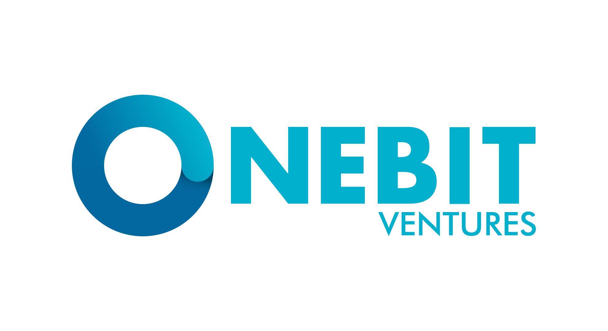 OneBit Ventures logo with blue gradient circle and text.