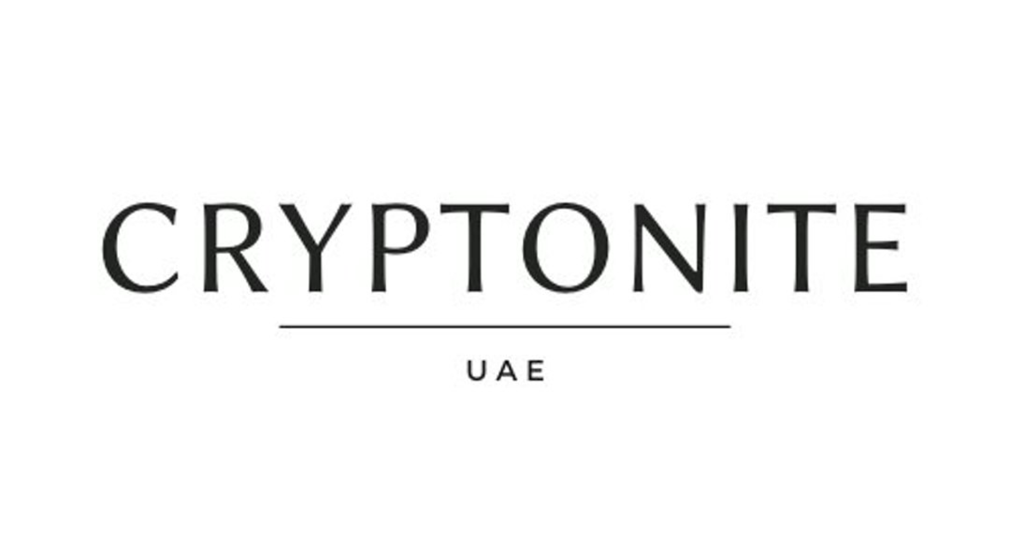 Cryptonite UAE logo with white background.