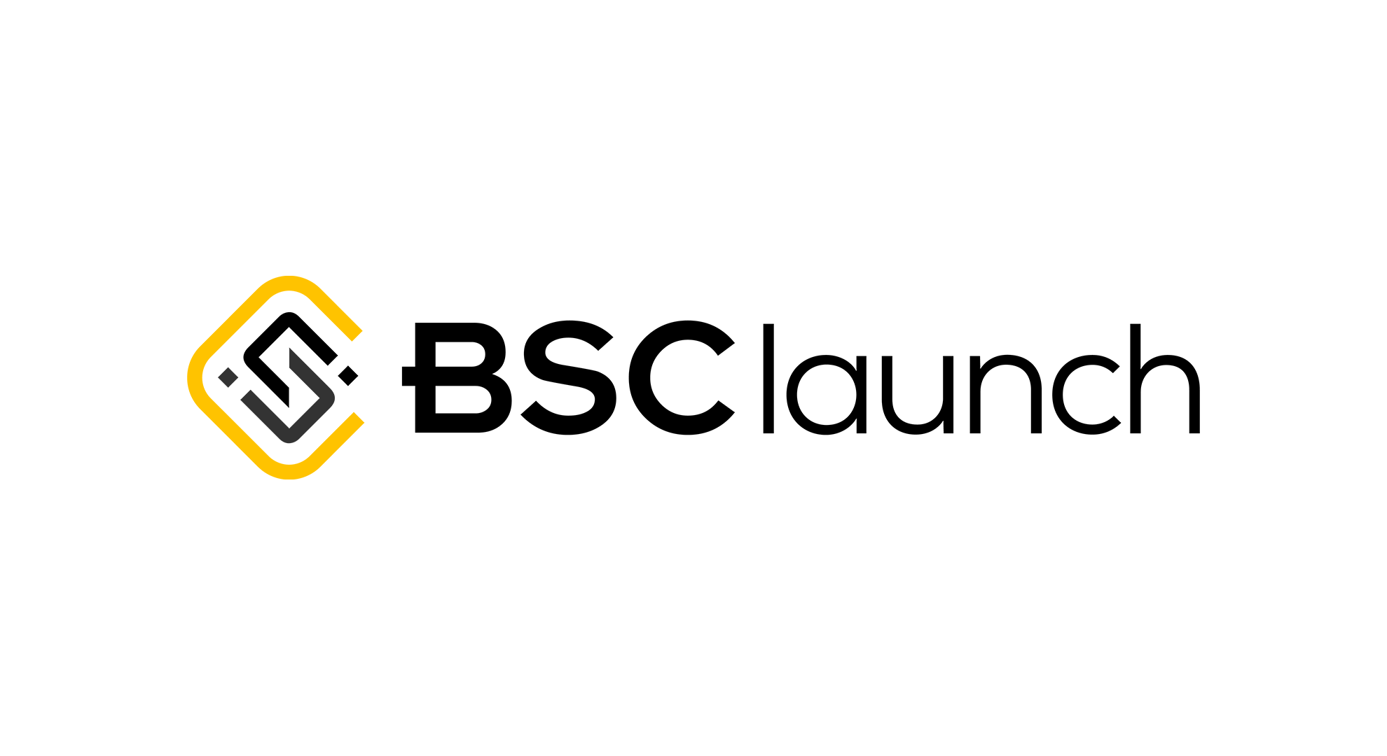 BSC Launch logo with a stylized icon and text on a white background.