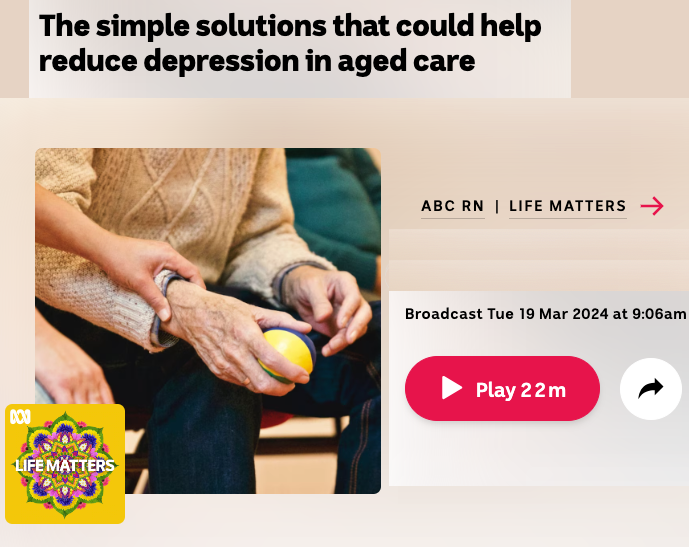 Life Matters ABC Radio