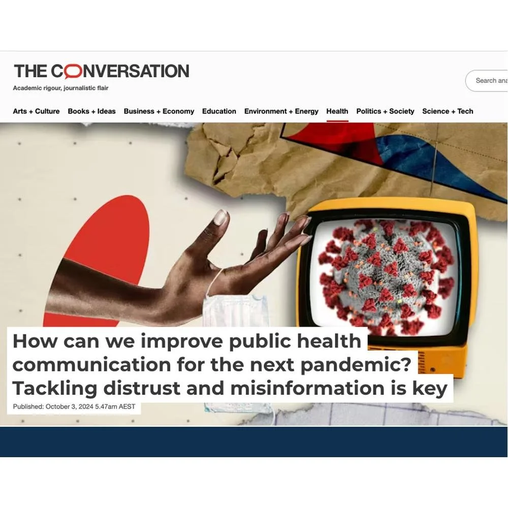 The Conversation Improving Public Health Communication: Lessons from COVID-19 for Future Pandemics