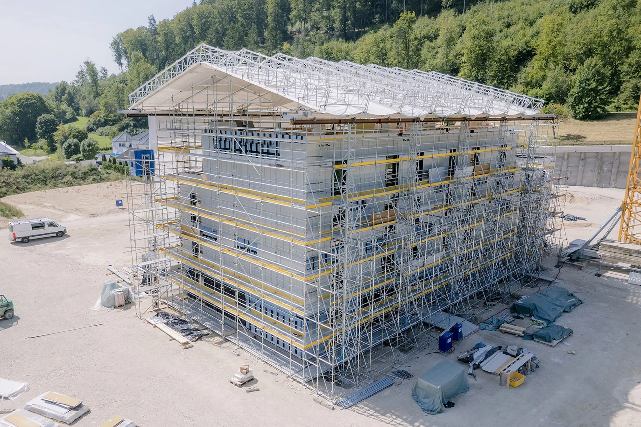 GROPYUS apartments under construction