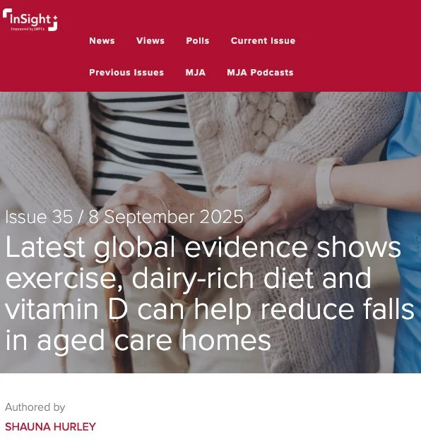 Insight+ screenshot of older person's hands resting on a walking stick
