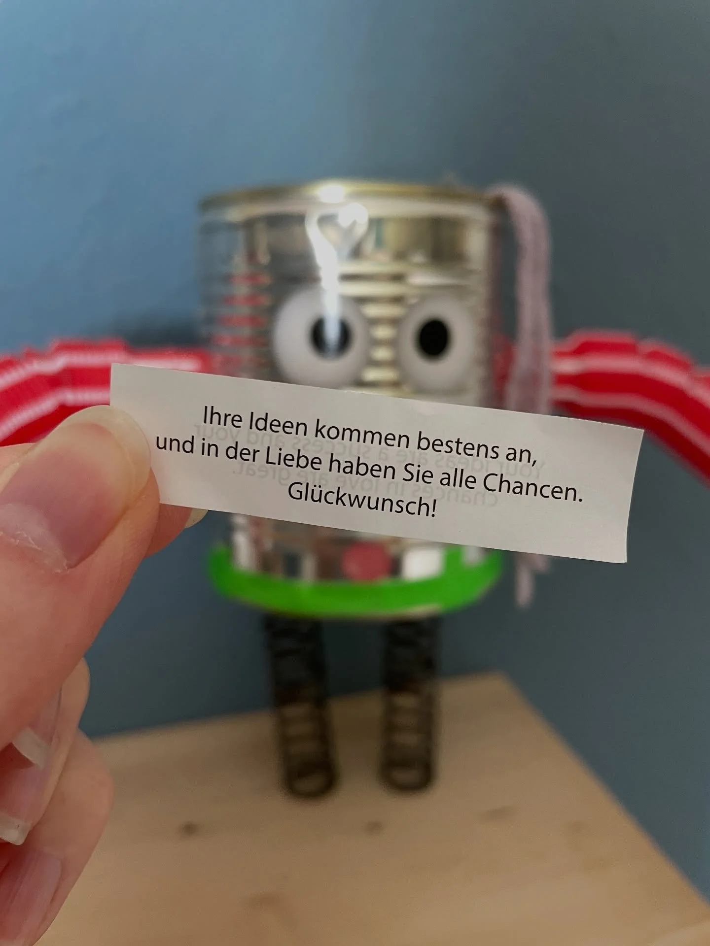 Gestern hatte ich eine ganz und gar passende Nachricht in meinem Gl&uuml;ckskeks 🤩 &hellip; denn seit vorgestern wei&szlig; ich, dass eine meiner Ideen tats&auml;chlich bestens ankam 🥳 diese Situation &uuml;berfordert mich noch ziemlich, aber gleic