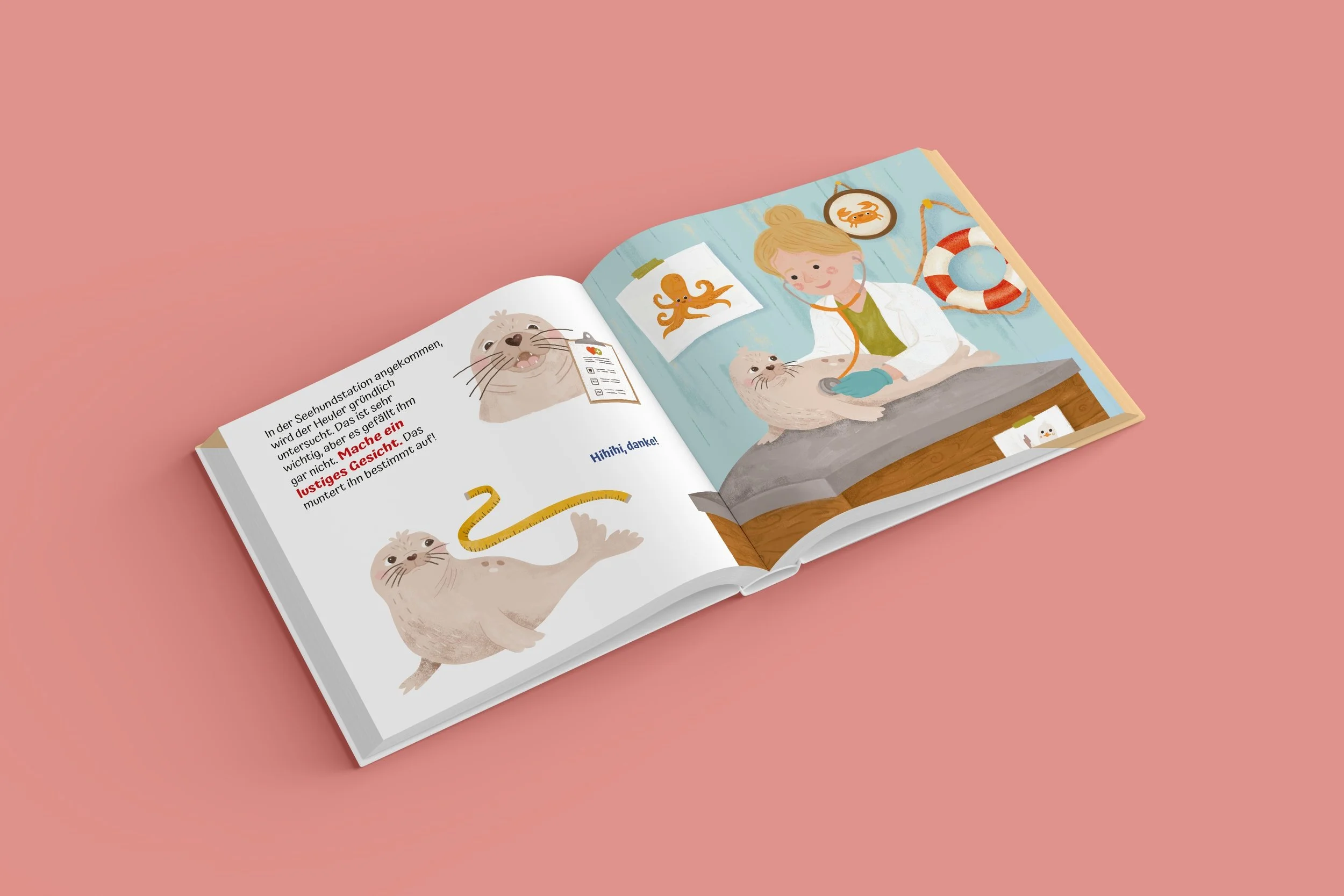 Rette den kleinen Seehund Krankenstation