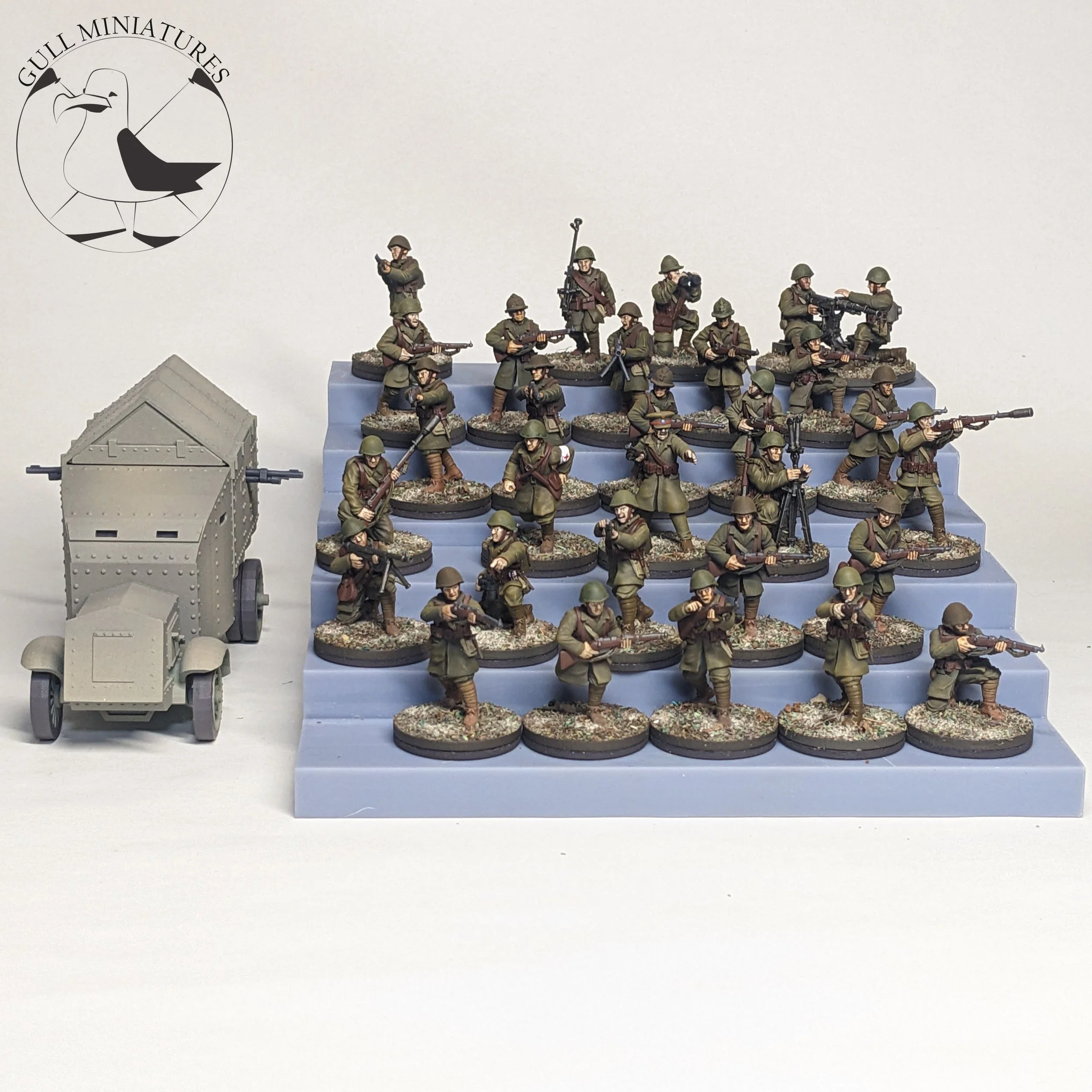 WWII Greek Rifle Platoon - Bolt Action