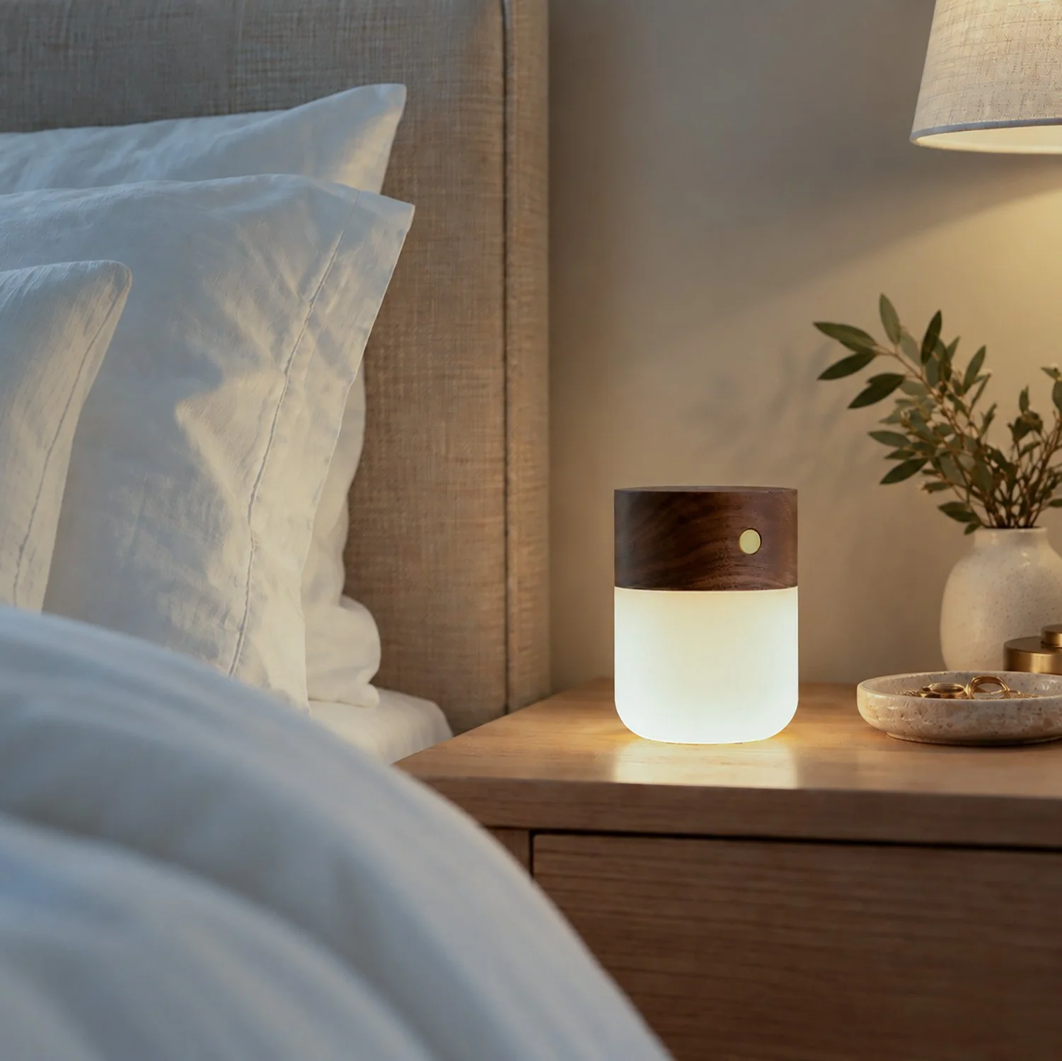 GOOD Fragrance Lamp | Walnut Wood