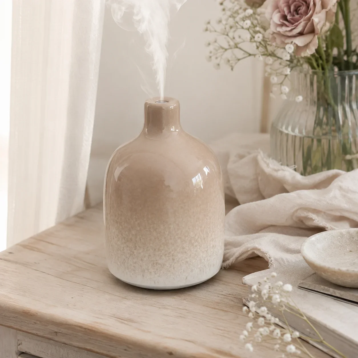 Sandstone Ceramic Ultrasonic Diffuser