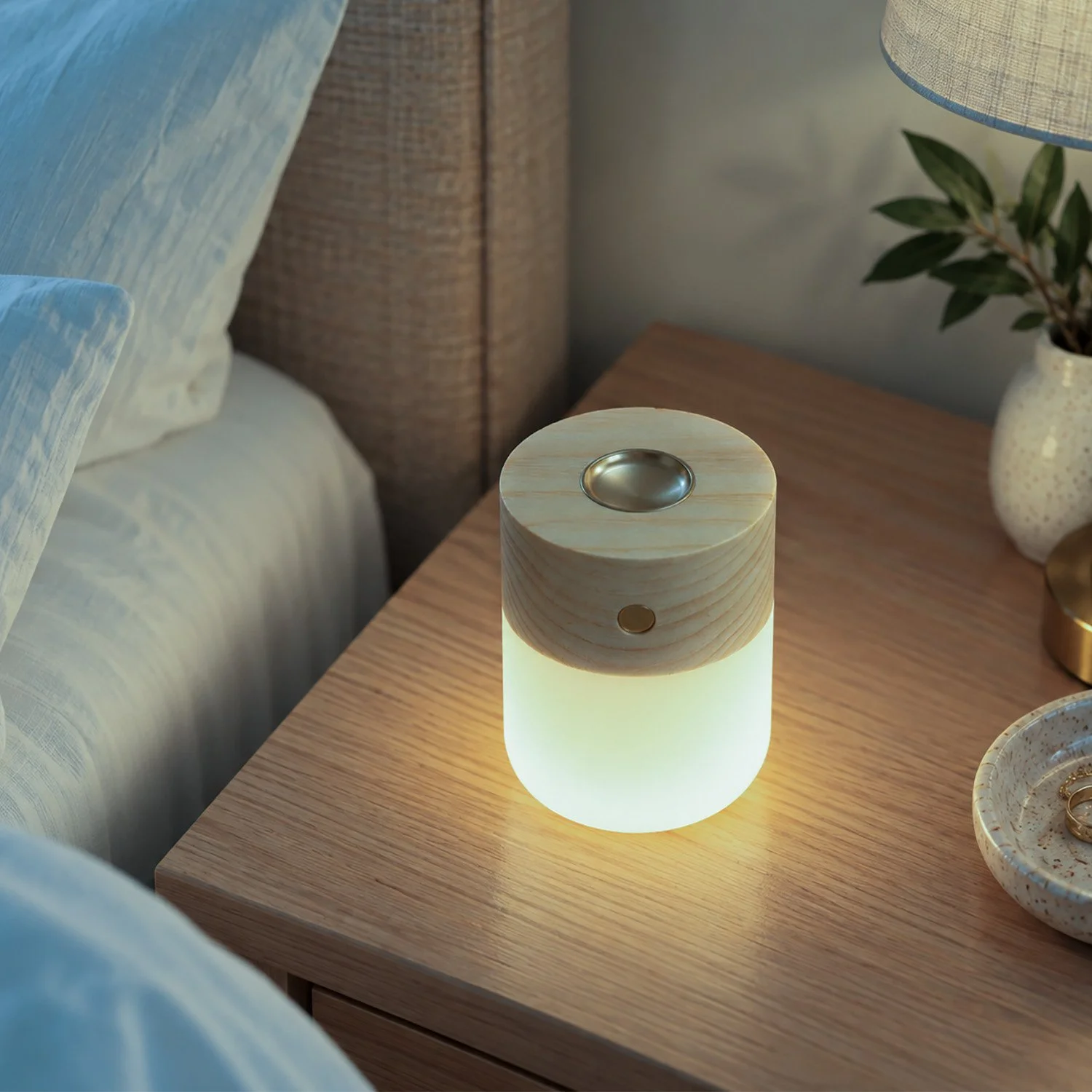 GOOD Fragrance Lamp | White Ash Wood