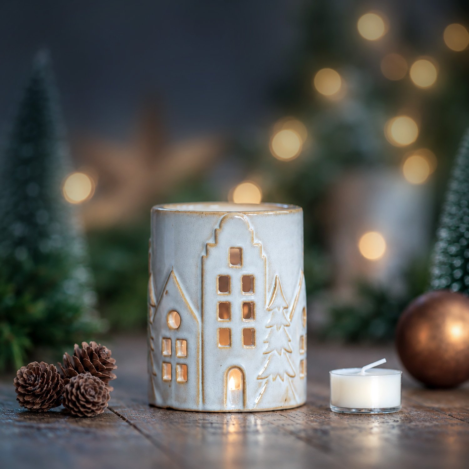 Village Tea light Holder