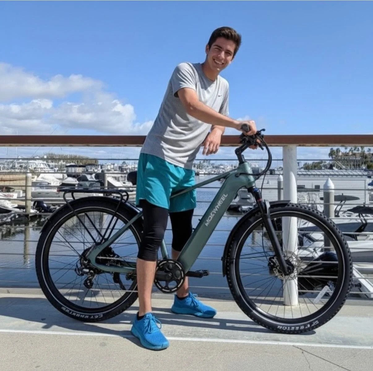 Fresh drop at @mokwheelhb 🚲 The Tarmac is here and ready to roll ⚡️ Say goodbye to traffic jams and bumpy rides 👋 This all-terrain beast is built for comfort, speed, and adventure ☀️