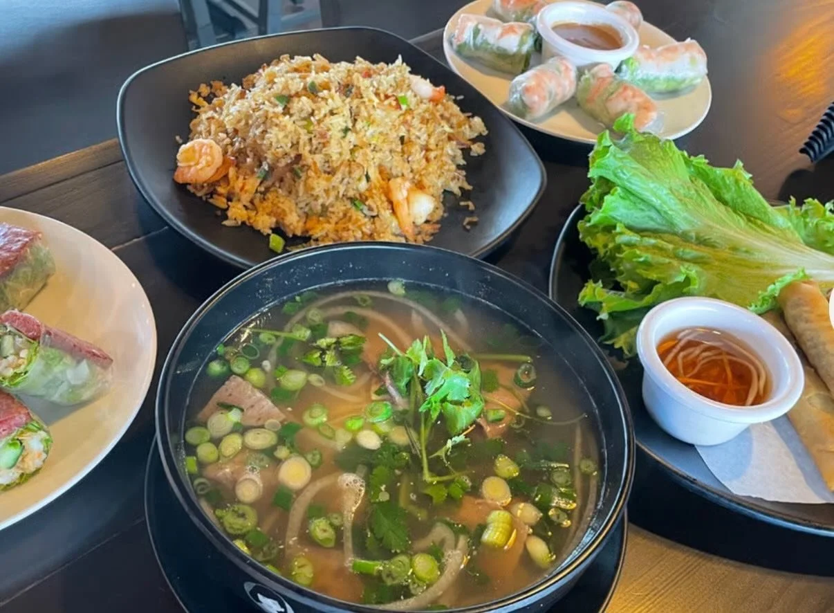 If it&rsquo;s raining, we&rsquo;re slurping 🍜✨ @phomayrestaurant is serving the ultimate comfort lineup &mdash; noodles, fried rice, spring rolls&hellip; all the vibes.