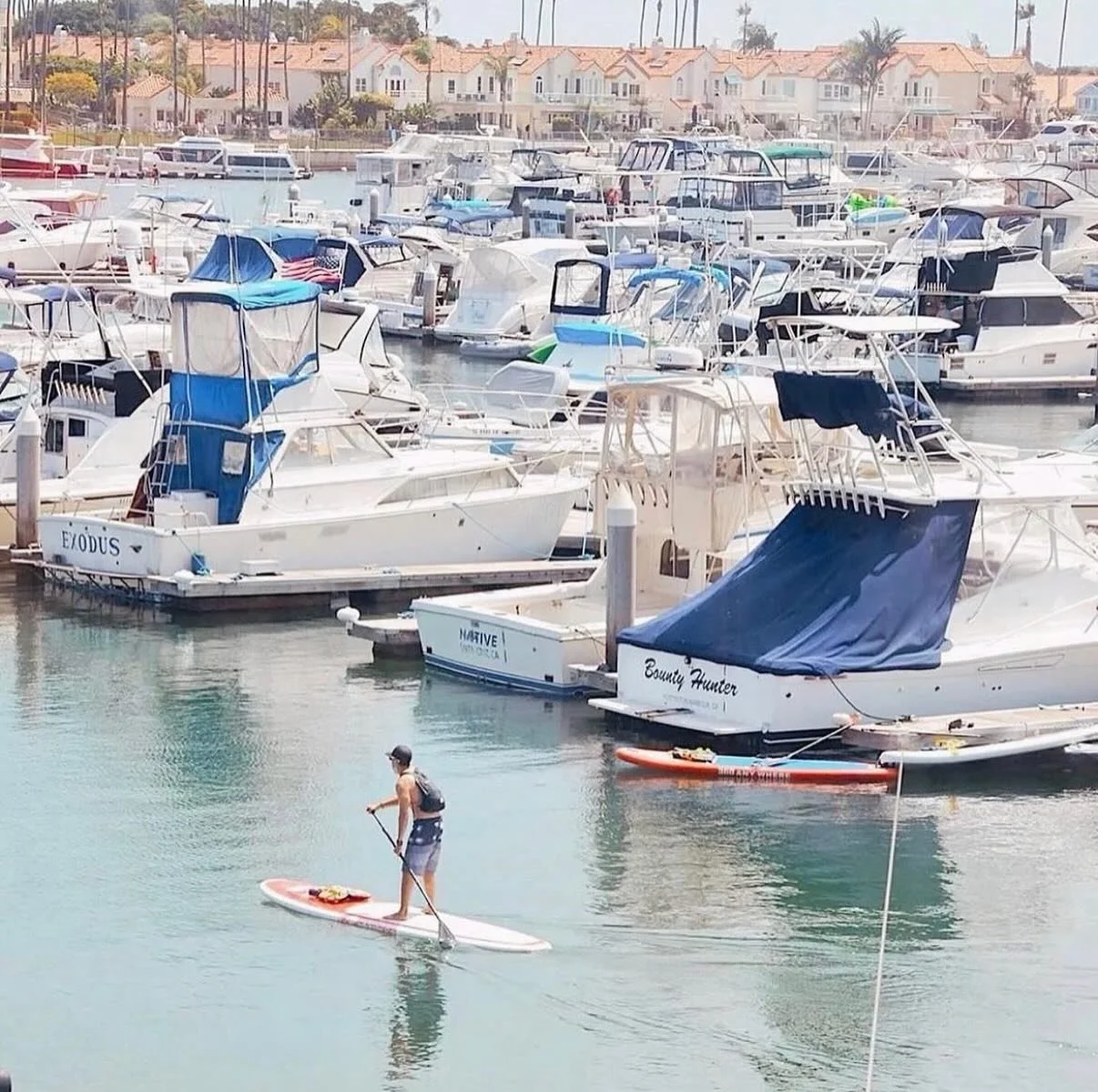 Hurry up and slow down. 🏄&zwj;♂️☀️ This is the vibe at Peter&rsquo;s Landing &mdash; waterfront wandering, marina views, and good energy all day long. Whether you&rsquo;re out on the water or just soaking it all in, this is your spot. 🌊⚓ Uncover an