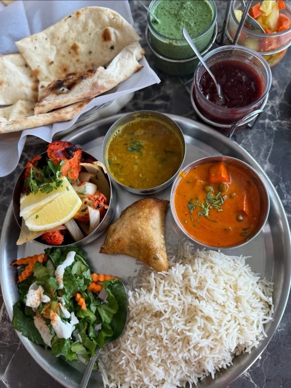 Good food, good vibes, great company 🌊✨ Always a feast with @himalayagrill. 😋