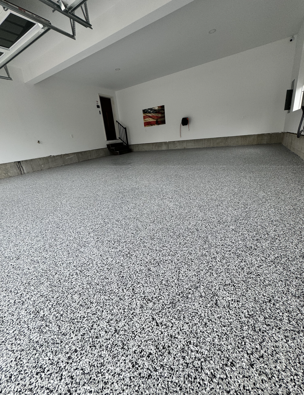 Epoxy Flake Floor Example
