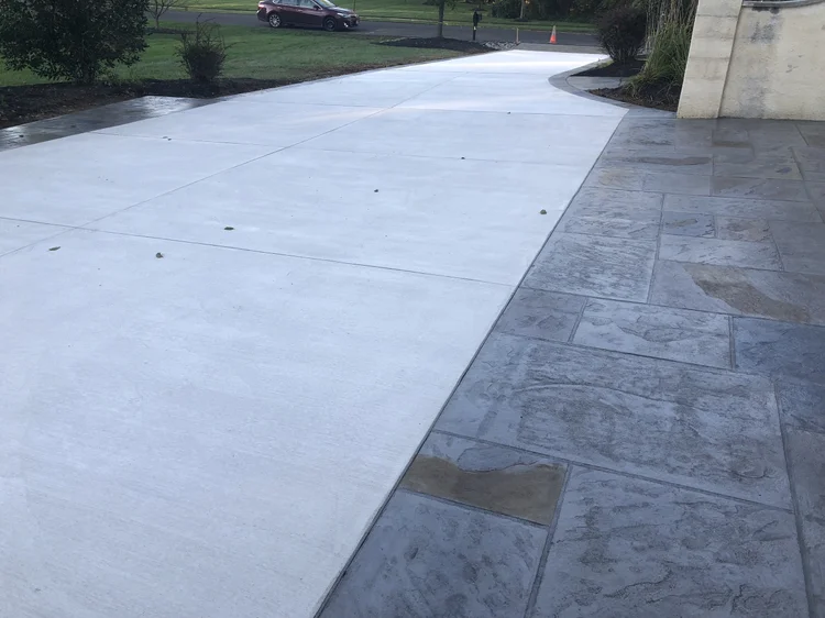 Residential concrete driveway Mullica Hill