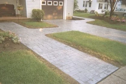 Decorative driveway construction Patrick Breen Masonry