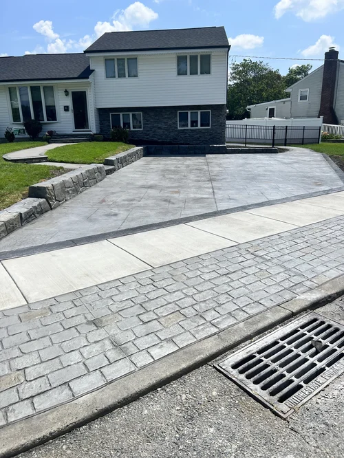 Concrete driveway installation South Jersey