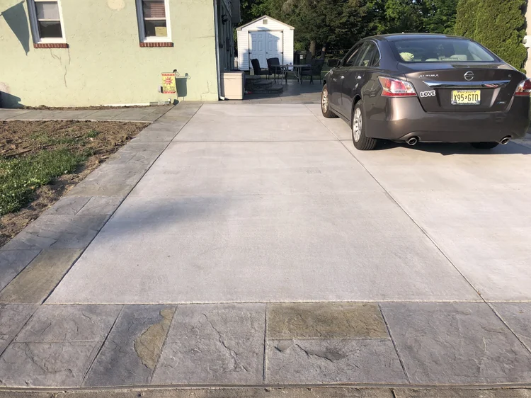 Residential driveway construction Patrick Breen